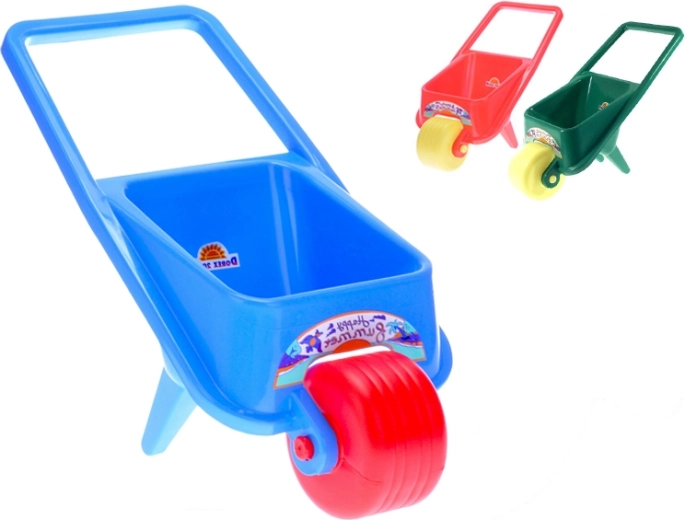 Children's plastic wheelbarrow for sand 53 cm – 3 colors