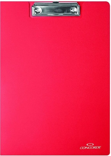 CONCORDE A4 Red Clipboard Folder