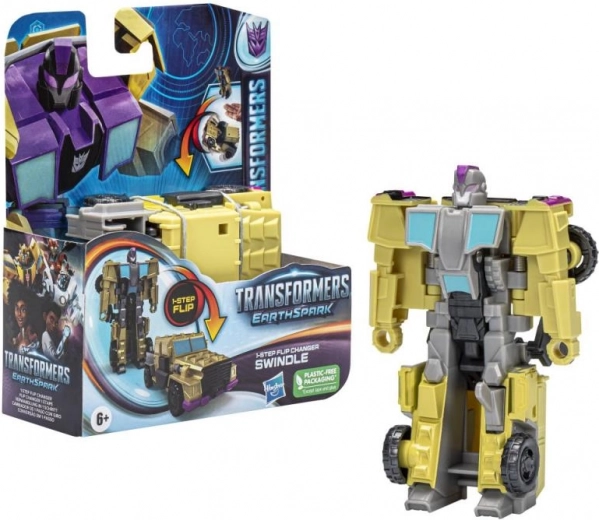 Transformers EarthSpark 1‑Step Flip Changer figuur