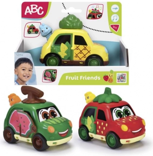 ABC puuviljaauto 12 cm, 3 varianti
