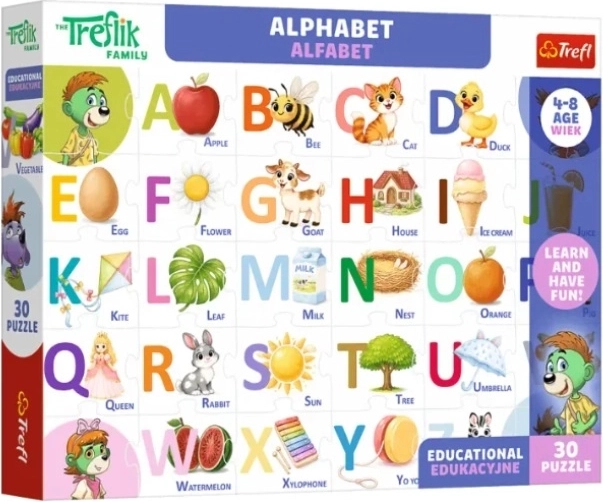 Puzzle Edu tähestik 30 tükki