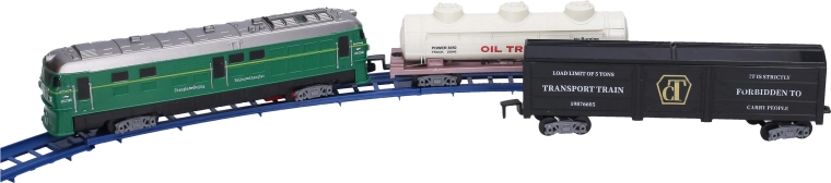 Train Track Set with Light and Sound Effects 106 × 106 cm