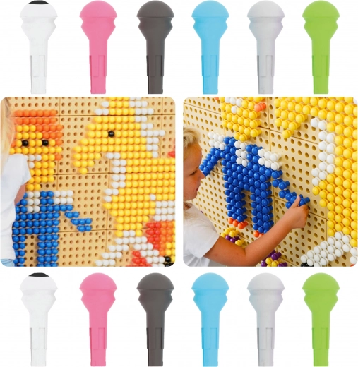 Masterkidz Pegs for Boards 512 Pcs 6 Colors
