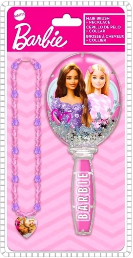 Barbie kaelakee ja juukseharja komplekt