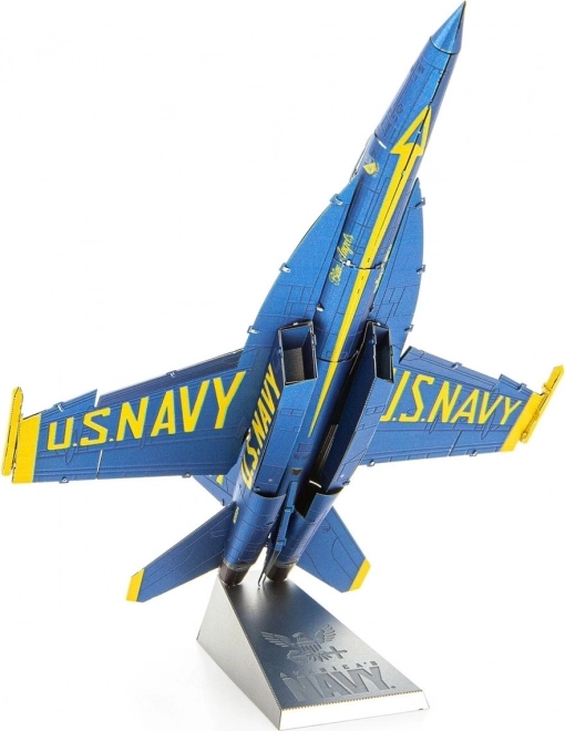 Metal Earth 3D pusle F/A–18 Super Hornet Blue Angels ICONX
