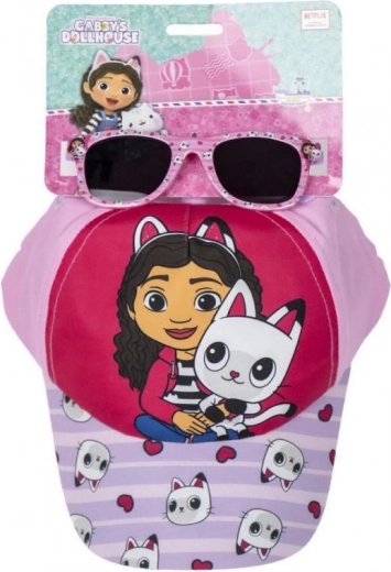 Children's Cap with Glasses Gabby's Dollhouse