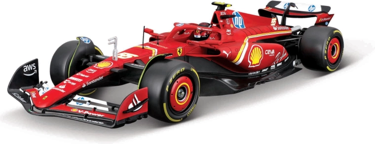 Bburago ehituskomplekt Ferrari SF24 1:24 – Carlos Sainz