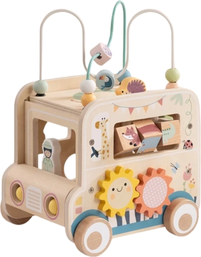 Kujundite sorteerimine ja pööratavad klotsid loomadega