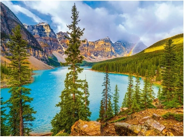 Puzzle CASTORLAND Moraine Lake, Canada – 2000 pieces