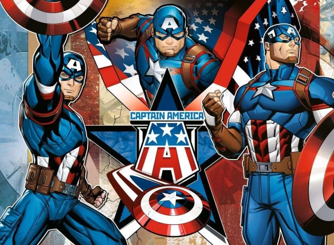 Ravensburgeri pusle Marvel: Kapten Ameerika XXL 100 tükki