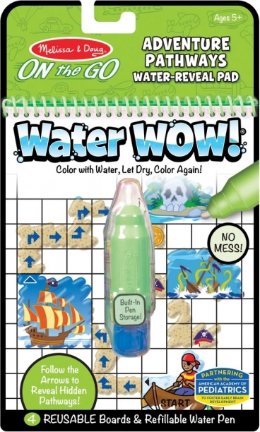 Veega värvitav WaterWow – leia tee, seiklus