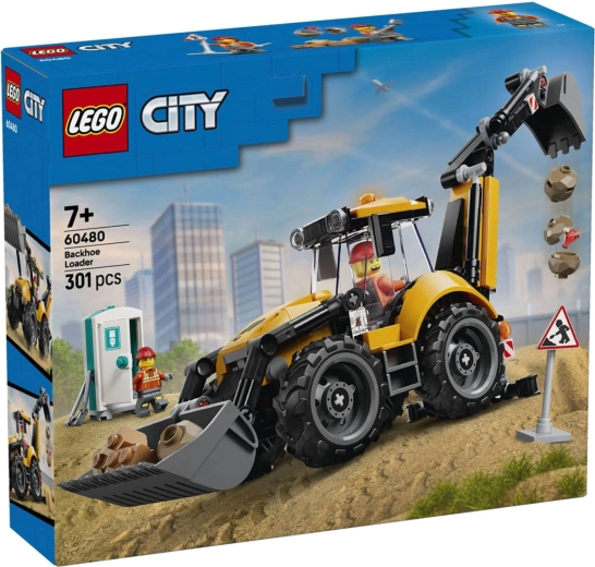 LEGO City kollane ekskavaator-laadur