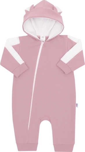 Baby sweat jumpsuit New Baby The Best pink