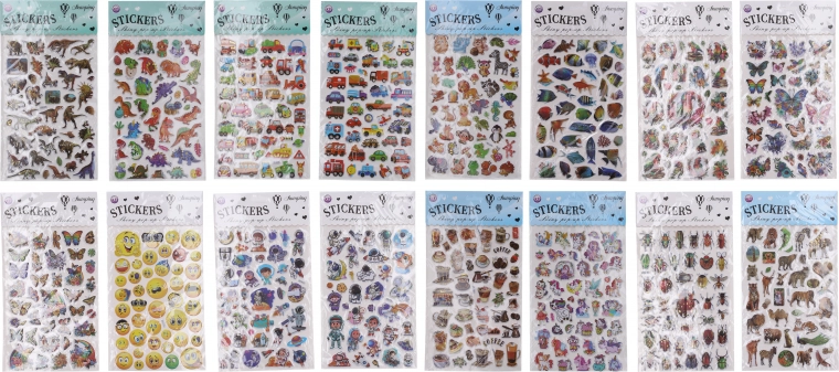Glossy Sticker Mix
