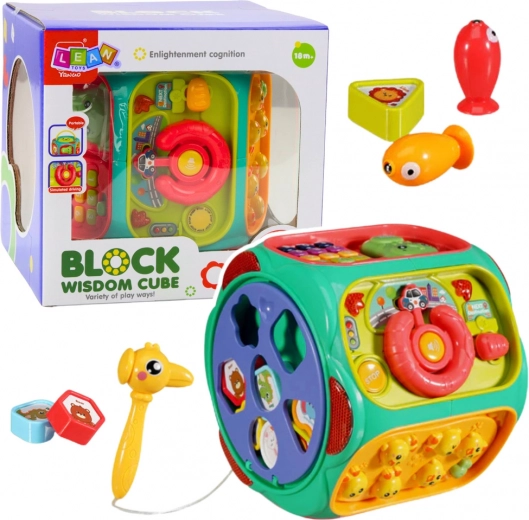 Interactive Educational Cube 8-in-1