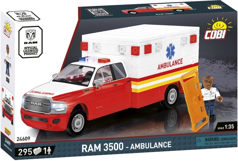 Cobi RAM 3500 kiirabiauto 1:35 (295 klotsi)