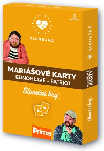 Slunečná – ühepealised Mariáši mängukaardid