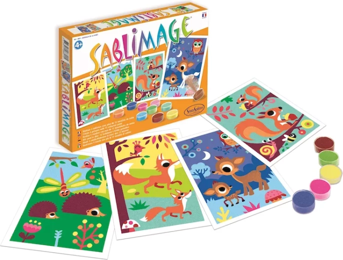 Sentosphere Sablimage mini sand pictures forest animals