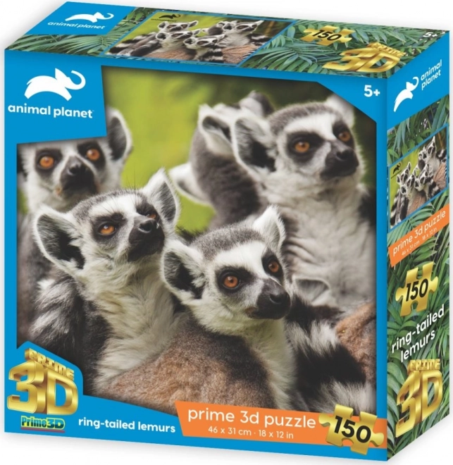3D pusle leemur – 150 tükki