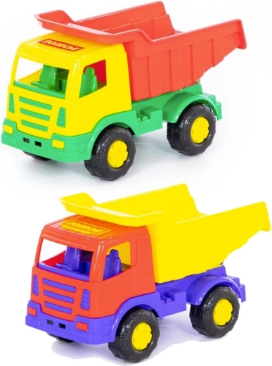 Plastic tipping dump truck for children from 1 year