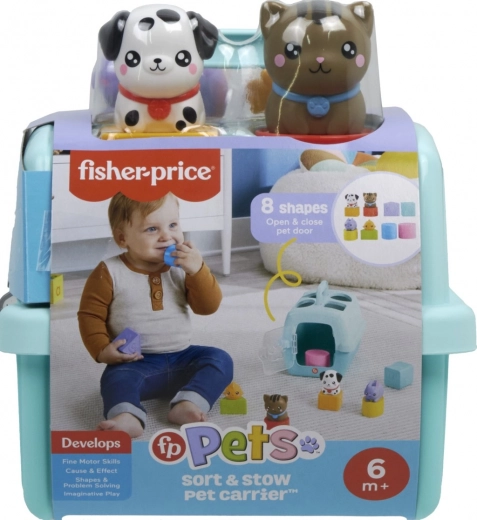 FP Pets Sorter Transporter by Fisher‑Price – shape sorter box with animals