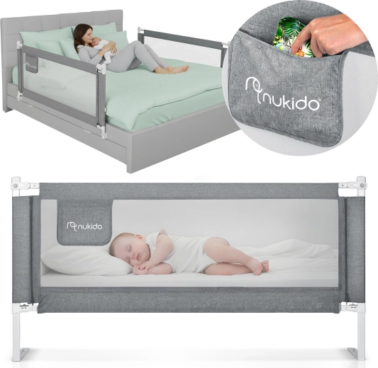 Nukido voodipiire voodile 180 cm hall