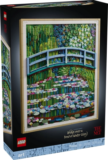 LEGO Art Claude Monet' sild vesiroositiigil