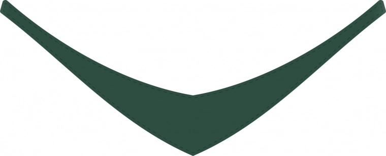Green scarf for plush toys (dark)
