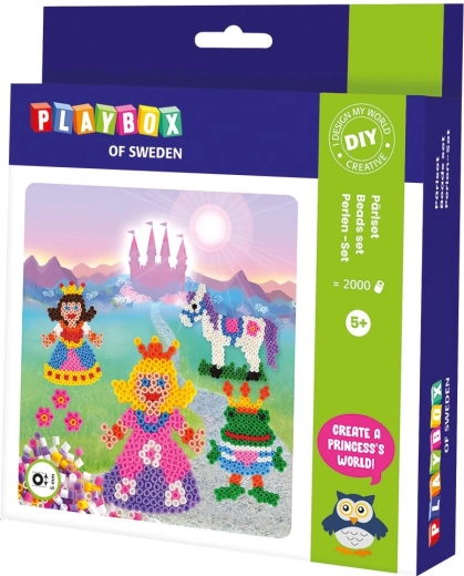 Triigitavad pärlid Printsesside komplekt 2000 tk