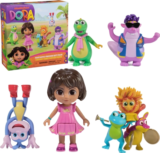 Dora avastab maailma – fantaasiasõprade figuuride komplekt, 5 figuuri