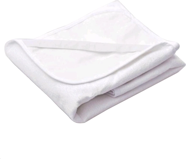 Frotee veekindel alus NEW BABY 50 × 70 valge