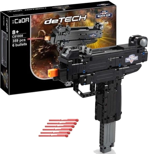 Building Block Micro UZI Pistol with Ammunition – DOUBLE EAGLE