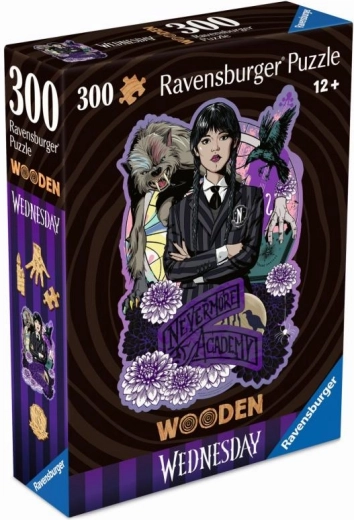 Puidust pusle Wednesday 300 tükki Ravensburger