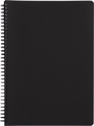 Ring-bound Notebook A5 PP Classic Black