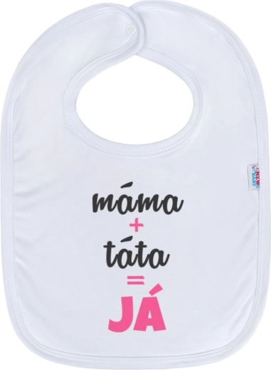 Laste pudipõll NEW BABY ema + isa = mina – roosa