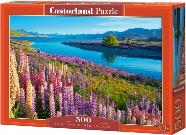 Pusle 500 tükki – Tekapo järv, Uus-Meremaa
