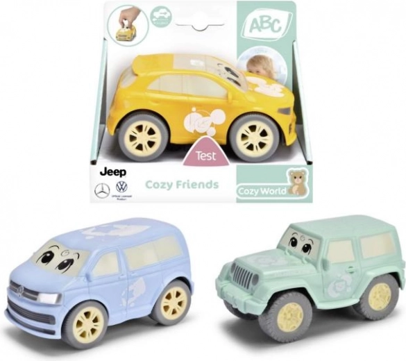 Cozy Friends mix 3 types of toy cars