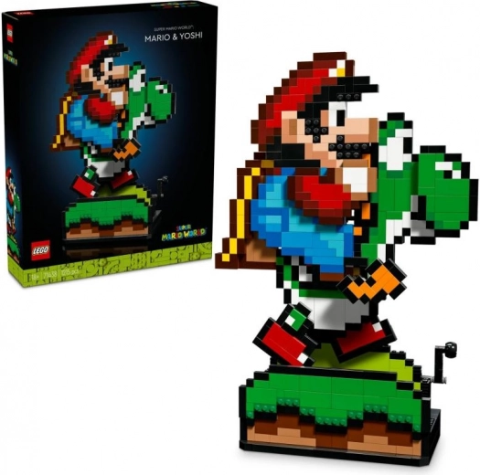 LEGO Figures Super Mario and Yoshi