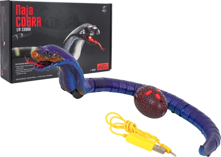 RC Cobra Snake with realistic movement and LED