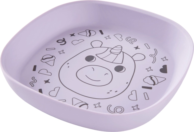 Stays stable on the table thanks to the non-slip surface