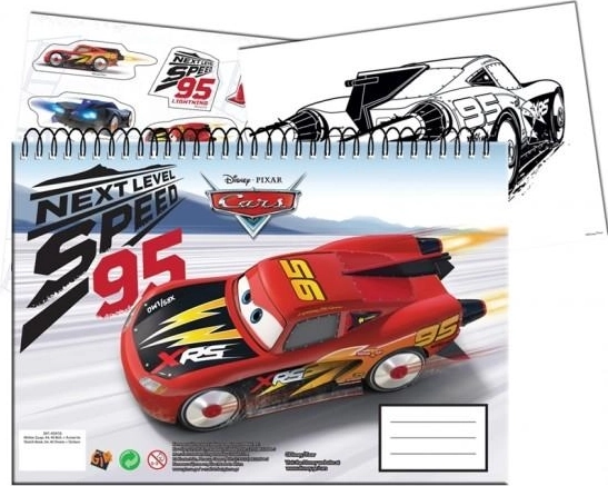 Spiraalplokk kleepsudega Cars