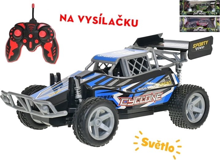 RC off-road buggy 25 cm with full control and light effects