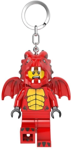 LEGO Minifigures Red Dragon – LED light-up keychain