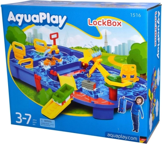 AquaPlay LockBox – portable water canal set for kids