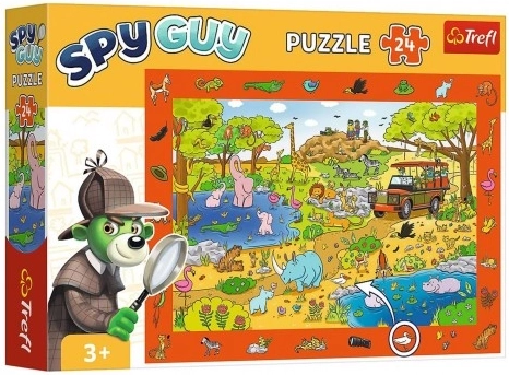 Vaatluspusle SPY GUY Safari 24 tükki
