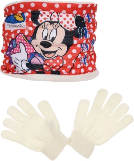 Minnie kaelasall ja kindad