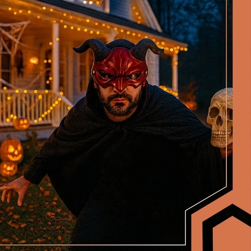 Ideaalne aksessuaar Halloweeniks ja teemüritusteks