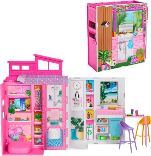 Barbie hubane mängumaja koos sisustusega