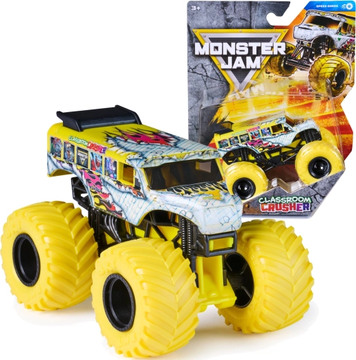 Monster Jam koletisauto Classroom Crusher 1:64 (seeria 46) – 1 tk