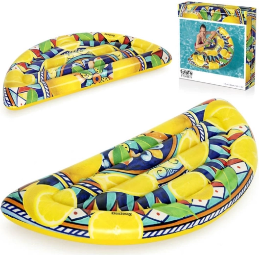 Bestway täispuhutav lamamistool Sitsiilia sidrunid 171 × 89 cm